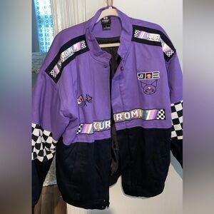 Purple and Black Kuromi Jacket